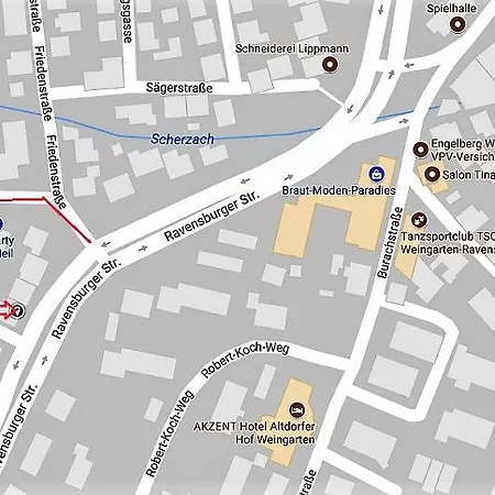 Bodensee Stadtapartment Weingarten Ravensburgerstrasse Διαμέρισμα *